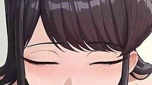 Komi, keep sucking that cock like a pro in this anime
