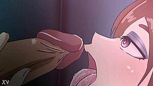 Hentai Animation in Bathroom Turns Wild with Teen Action!