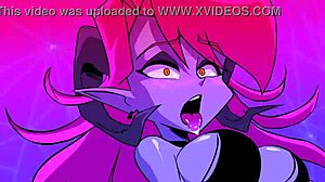 I can't resist this succubus in wild 3d action