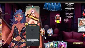 succubus kamado dominates with feet and submission