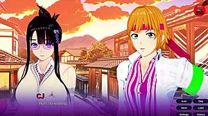 嘿，沉浸在Out of Touch Ch6中与我的前辈一起的狂野视觉小说！