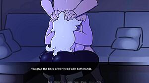 gem blast part 2 features amethysts subtle blowjob in big ass parody