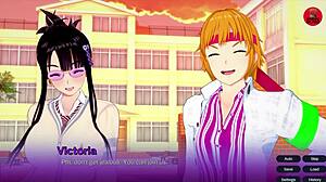 嘿，沉浸在Out of Touch Ch6中与我的前辈一起的狂野视觉小说！