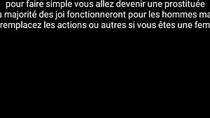 Become a Slut Now! French Hentai Joi Intro with Anal Assfucking Instructions