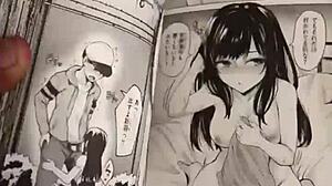 Subtle manga hentai scenes with teasing touches and hidden desires