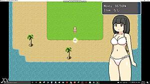 I feel so aroused watching Minamos Island wrestling turn into intense creampie sex scene with big shaved tits.