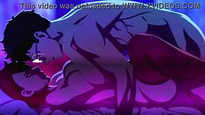 Massive night with sexy Momo. All holes filled with cum in hentai parody?