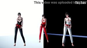 Pin-up girl Yuma stars in a steamy hotel bikini compilation with cute Japanese anime vibes. Her 3D charm captivates!