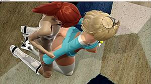hey, you think rosalina can handle that blowjob and creampie fuck in her mouth and pussy?