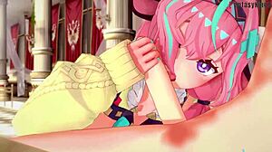 Varessa Giving Blowjob And Boobjob In Genshin Impact 2 Full Fantasyking3!