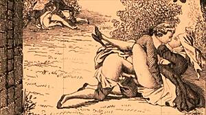 chatting about vintage retro drawings