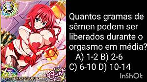 Jerk Off Instructions with Hentai Rias Translated