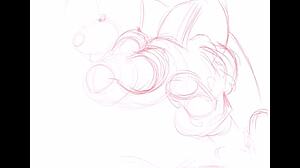 Hey, check this freaky girl art!