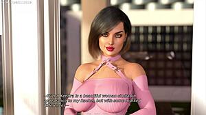 Horny dude bangs stepmom’s curvy friend by pool. Lucky guy lives milfylicious 3D game fantasy.