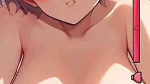 Bold White Hair Girl Sucks Rides Reverse Cowgirl Hentai Play