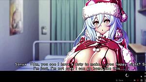 That girl with the huge chest enjoys a wild holiday encounter in Yarinaoshi no Christmas.