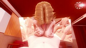 Pov Invisible Woman gives an uncensored blowjob and boobjob with her massive tits in 3D Marvel animation