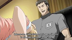Hentai sisters fucked in ass by group of men with monster cocks.