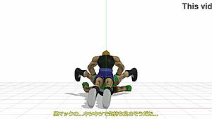 Little Mac takes gay anal assfucking in yaoi game scene