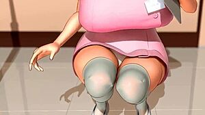 Happy-End Hospital with Intense Blowjob and Big Tits