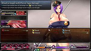 karryn's prison hentai game ep 16 adventure. lizardman loves stripclub handjob scene.