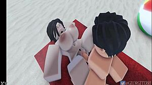 Roblox RR34动画：海滩冠军赛震撼！