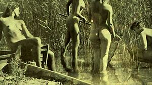 in this vintage pornography, life truly imitates the essence of art itself