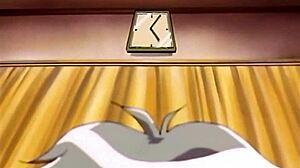 探索无尽小夜曲的经典氛围在复古动漫风格中