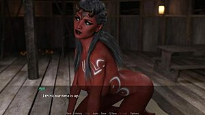 The Lust City 47 - 18 Year Old Busty Christmas Elf Reveals Huge Boobs and Beautiful Body for Santa