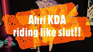 Ahri KDA Rides Like a Wild Slut in IMVU Reality. League of Legends Hentai Sparks Raw Desire!