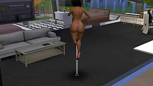 嘿，你觉得在Simvillage和爸爸在牧场户外会变得疯狂吗？