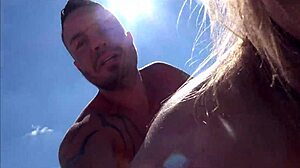 Public shameless trick, stranger fucks me raw without a condom in open view