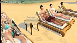 so this sims 4 series lazos peligrosos ep 12 in spanish has some intense 3d animations