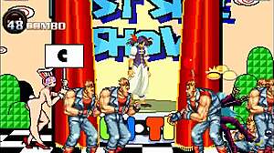 Hentai Mugen Kula Diamond Takes Multiple Cocks In Doggystyle Gangbang Creampie