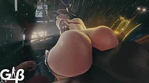 are you ready for my first wild animation with deep creampie action in 3d cartoon style?