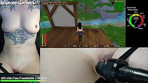 trying out a hentai survival game with monster girls