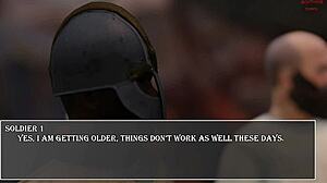 Sumthingextra69! Medieval Times 3D Big Cock Interracial Action