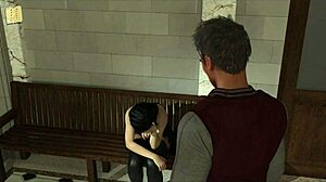 Leap of faith 122 features anime game scenes with 3d elements.