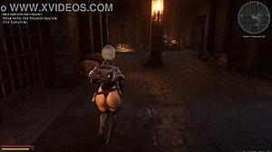 A Girl with Juicy Ass Seeks Answers in Mysterious Labyrinth Game
