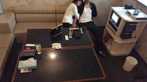 A couple gets steamy with HENTAI vibes at karaoke.