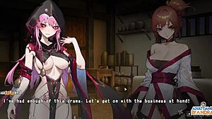 Ep2 unfolds a fierce sex battle with Manari. Lust Fiend faces half-demon shinobi in raw action!