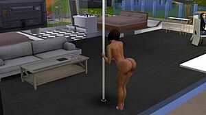 嘿，你觉得在Simvillage和爸爸在牧场户外会变得疯狂吗？