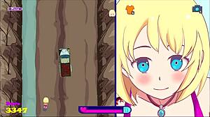 riding wild to bounce city in chapter 1 with dildo fun