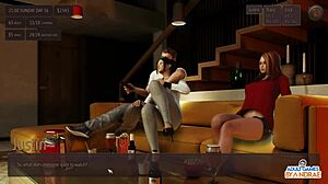 Lisa Teasing Justin in Exhibitionist Ep21 - Living with Temptation American Sunset