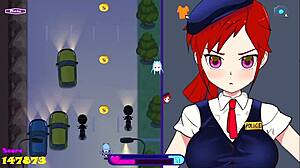 riding wild to bounce city in chapter 1 with dildo fun