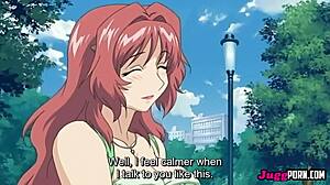 Did Kozue's busty friend really get pounded hard on their first date in uncensored hentai?