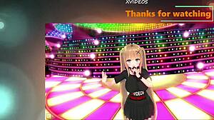 Parsee's Tit Rubbing Passion in Touhou