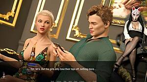 Hey, could he resist this sexy blonde Kate in that hot upskirt scene?