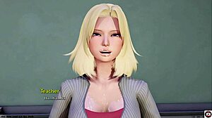 feeling so aroused with big tits blonde in public outdoor sex game hentai