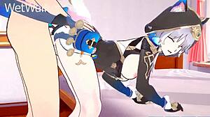 Cipher boldly takes hot creampie squirting in 3d manga assfucking mature hentai game